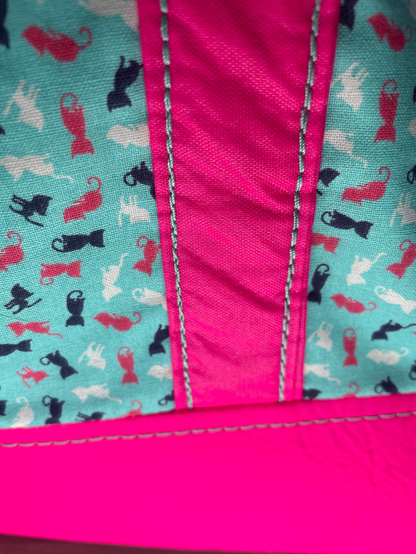 Sky Blue Mini Cat Shoulder Bag
